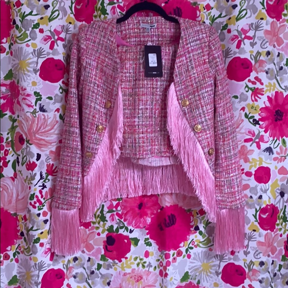 Pink Skirt Set